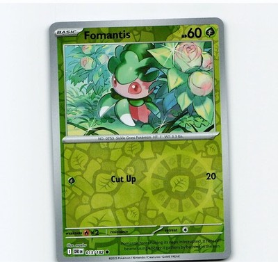 Fomantis Common SV10: Destined Rivals 013/182 NM