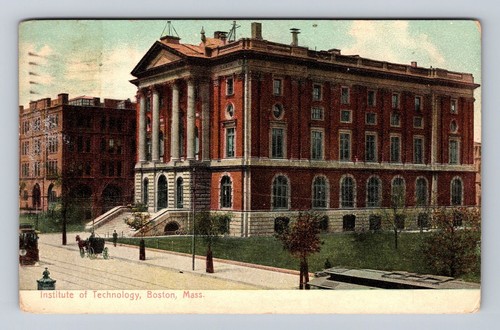 Boston MA-Massachusetts, Institute of Technology, antike Vintage Postkarte