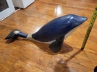 Hand-carved, Wood Dolphin/Porpoise from Cameroon (Africa) - 23" x 11" x 9" — photo 6