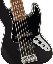 Squier by Fender Squier by Fender Affinity Series Jazz Bass VI (Black Metallic)