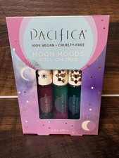 PACIFICA - MOON MOOD - Discovery Kit of Perfumes - 3 Roll-on 0.30oz. Ea.- NIB