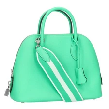 Hermes Handbag Bolide 25 1923 B Engraved SV Hd Veau Epsom Veil Comic  240570