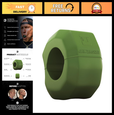 Jawline Exerciser for Face & Neck - Tone, Slim & Define Your Jawline - Stress Re