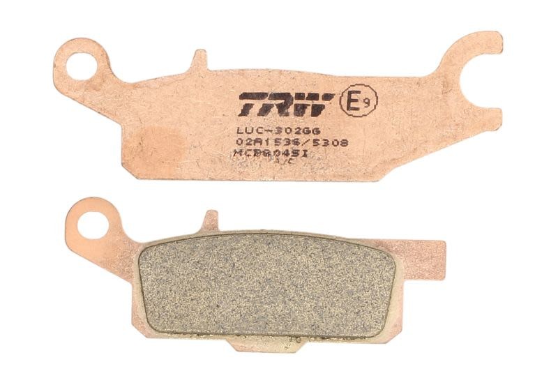 Plaquettes TRW MCB804SI pour stopper les sifflements de frein sur YFM 0.6