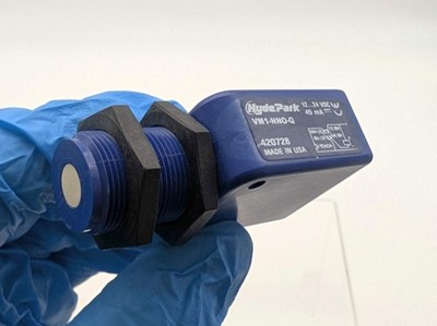 Hyde Park VM1NNOQ Ultrasonic Sensor 4 Pin M12 Connector 10-28V DC NPN