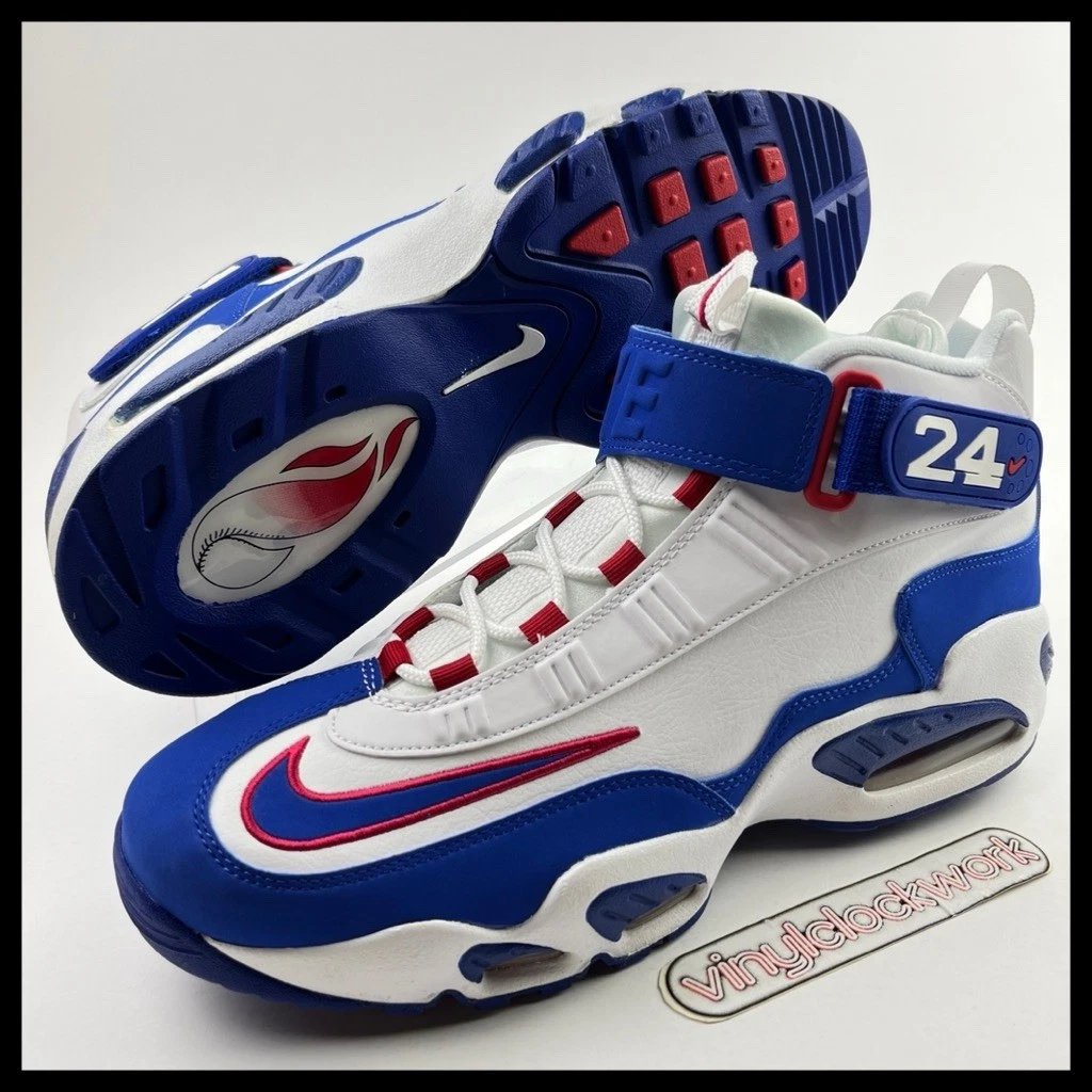 %Size 12 Men Nike Air Griffey Max 1 USA 2022 DX3723-100 / A 24 Nike Air Griffey Max 1 USA Mens Athletic DX3723-100 Sz 8  main image 3
