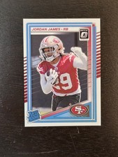 2025 Donruss Optic Football Jordan James Rated Rookie RC #278 NEW!