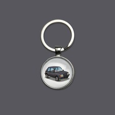 Porte-clés Peugeot 205 XS gris antracithe porte-clefs