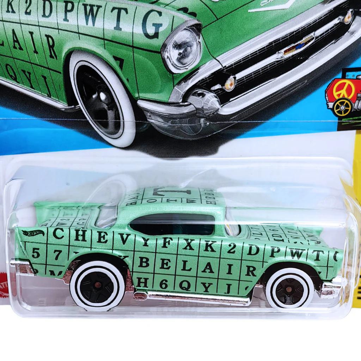 オリジナルアートコレクション#57 Hot Wheels '57 Chevy Green Color HW ART CARS Series 2024 | eBay