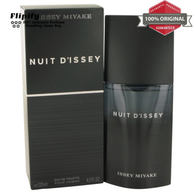 Nuit D'issey Cologne 4.2 oz EDT Spray for MEN by Issey Miyake | eBay