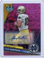 2023 BOWMAN CHROME U #165 SAM HARTMAN AUTOGRAPH 