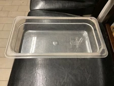 Cambro Camwear 1/3 Size Deep Food Pan -  2-1/2" 2.5 QT #631-1