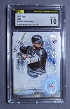 2020 Topps #3 Luis Robert RC Rookie Topps 2030 CSG 10 Gem 💎 Mint - White Sox