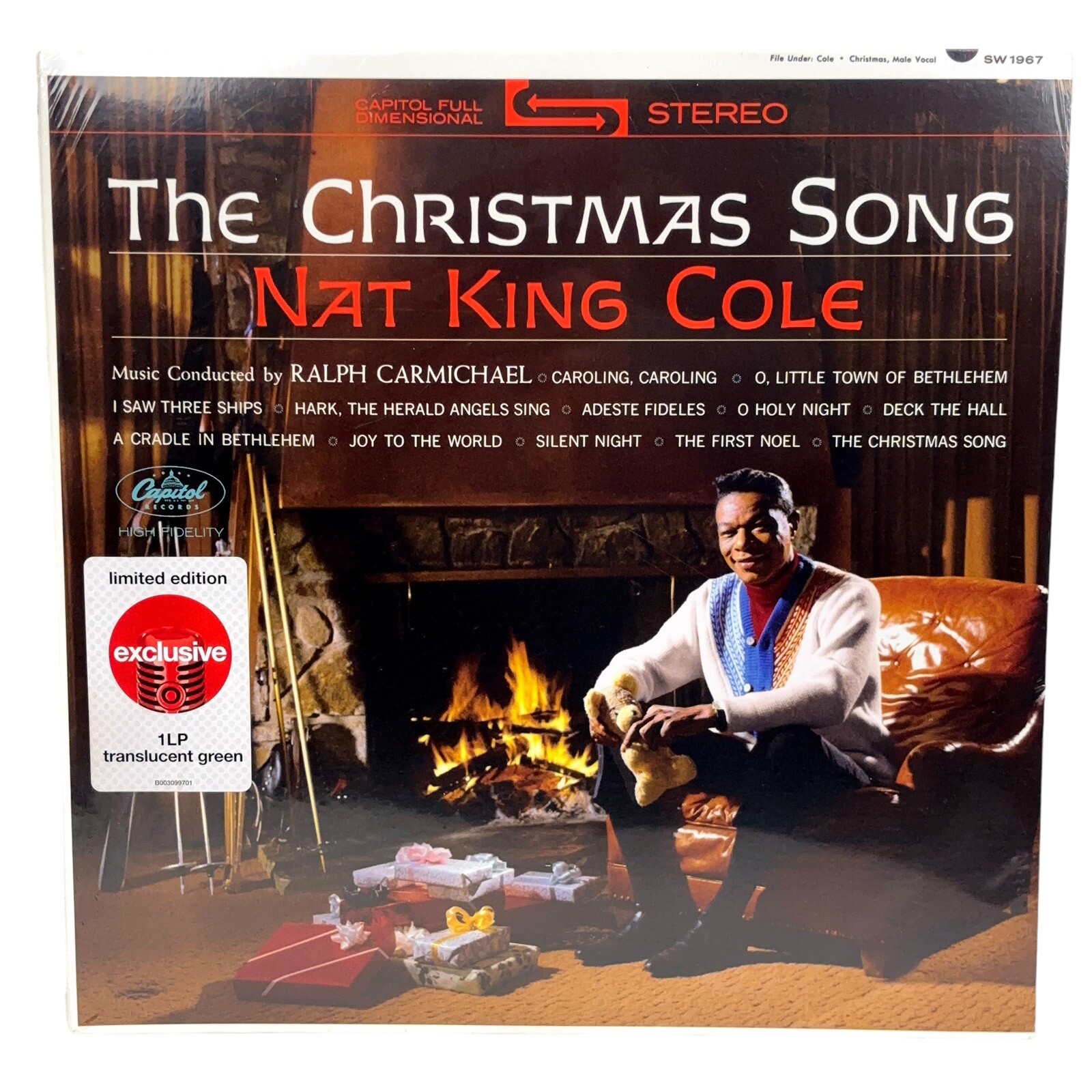 Nat King Cole The Christmas Song Limited Edition Translucent Green Vinyl LP NEW
