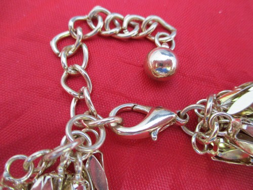 Schmuckset 20" Halskette & Ohrringe glänzend weich goldfarben gedreht EUC - Bild 2 von 4