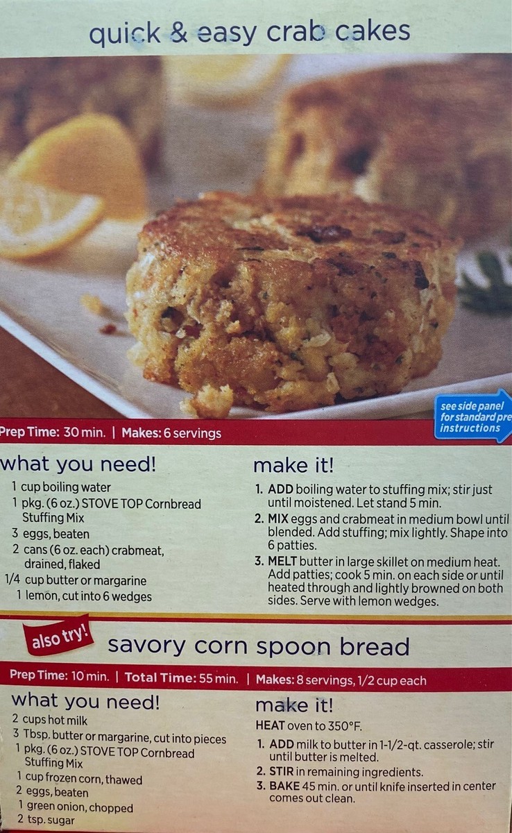 Cornbread Stuffing Casserole Dish For Oven And Stove Top Cornbread