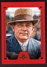 TOM YAWKEY BOSTON RED SOX /99 ART CANVAS FRAMED RED BORDER 2016 DIAMOND KINGS 45