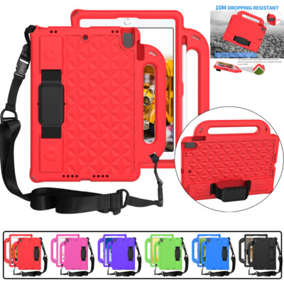 Case Cover W/Shoulder Strap For iPad 5th 6th 7th 8th 9th Gen Mini 8.3'' Pro 11''