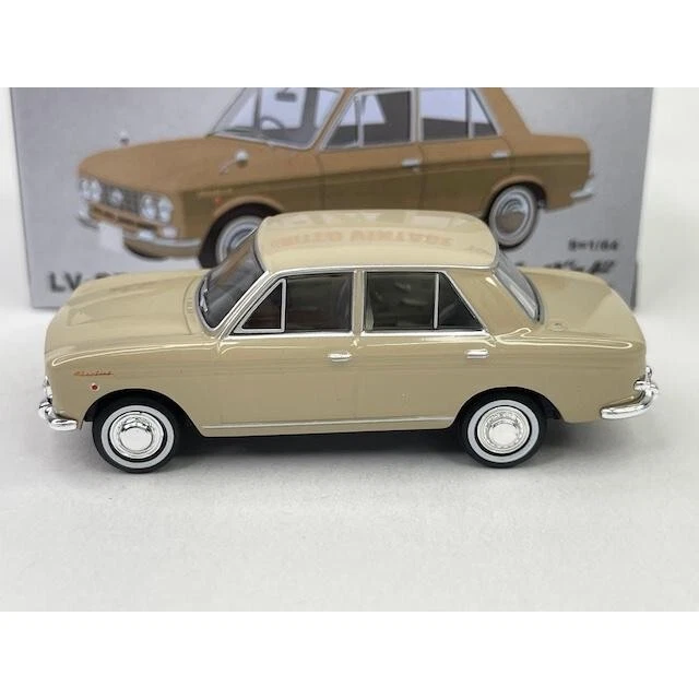 Tomica Vintage Datsun Bluebird 1200 Deluxe Metal Diecast Car Modelo 1/64 LV-65d Foto 4 de 4