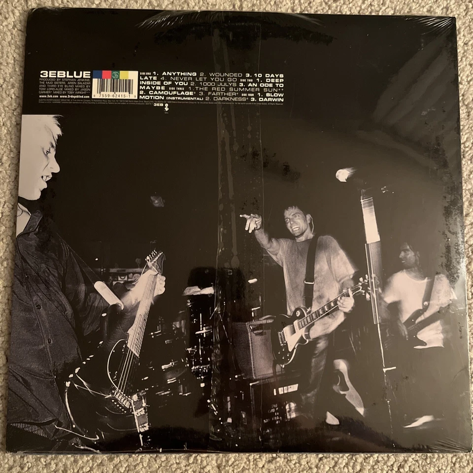 Third Eye Blind - Blue - New & Sealed 2 x Vinyl LP - 1999 US First Press 62415-1 - Image 2 of 3