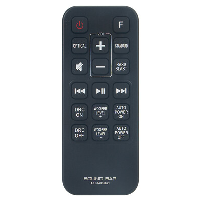 New AKB74935621 Replacement Remote Fit for LG Sound Bar SJ2 SPJ2B-W SJ2.DEUSLLK