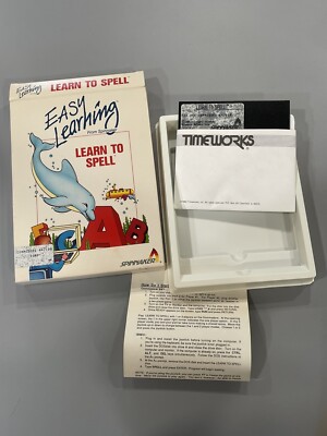 Commodore 64 128 Computer Game Easy Learning Learn To Spell Untested