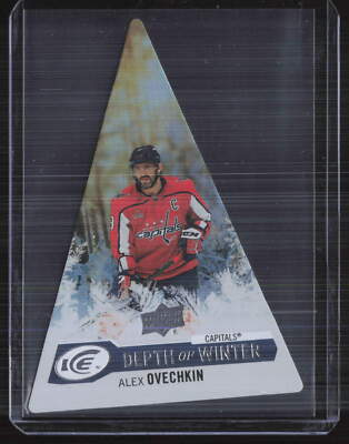 Alex Ovechkin 2023-24 UD ICE Depth of Winter #DW-11 Washington Capitals