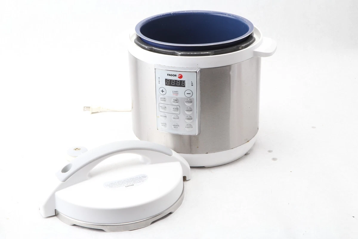 Fagor 6 qt pressure cooker clearance