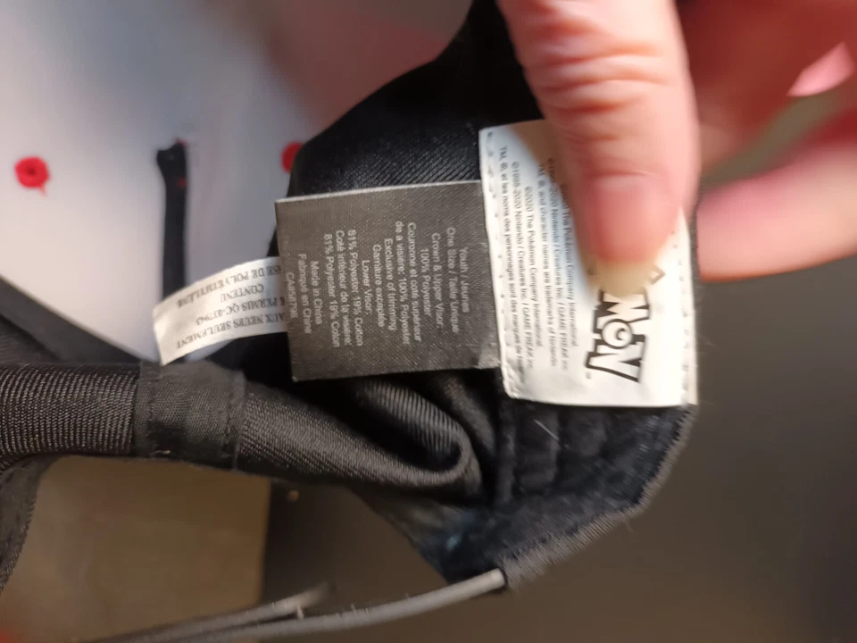 Sombrero Pokémon Juvenil 2020 Foto 4 de 4