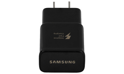 Samsung Fast Adaptive Charger Original Wall Plug OEM EP-TA20JBE - Black