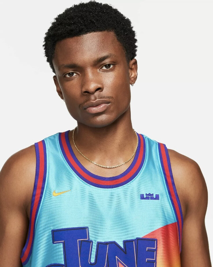 NIKE LEBRON JAMES TUNE SQUAD SPACE JAM A NEW LEGACY JERSEY