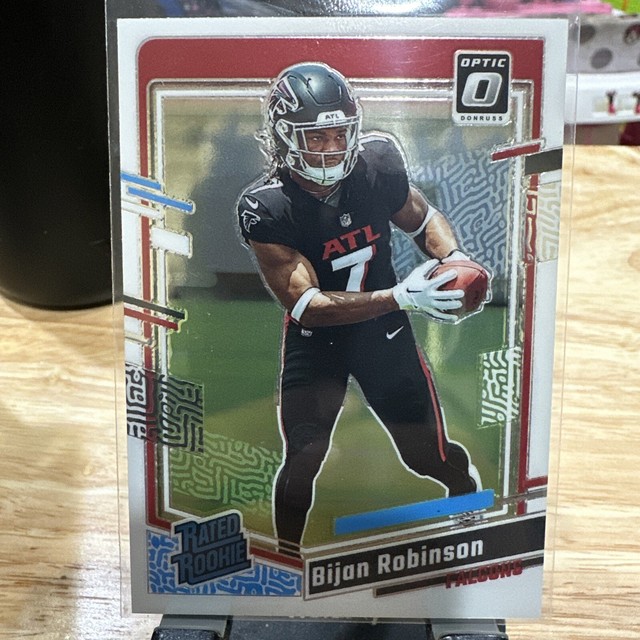 2023 Panini Donruss Optic - Rated Rookie #206 Bijan Robinson (RC)