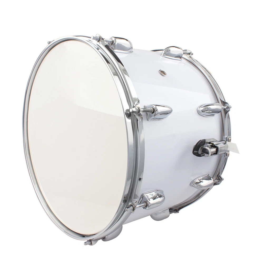 Correa de llave blanca para baquetas de marcha de 14 x 10 pulgadas Foto 4 de 4