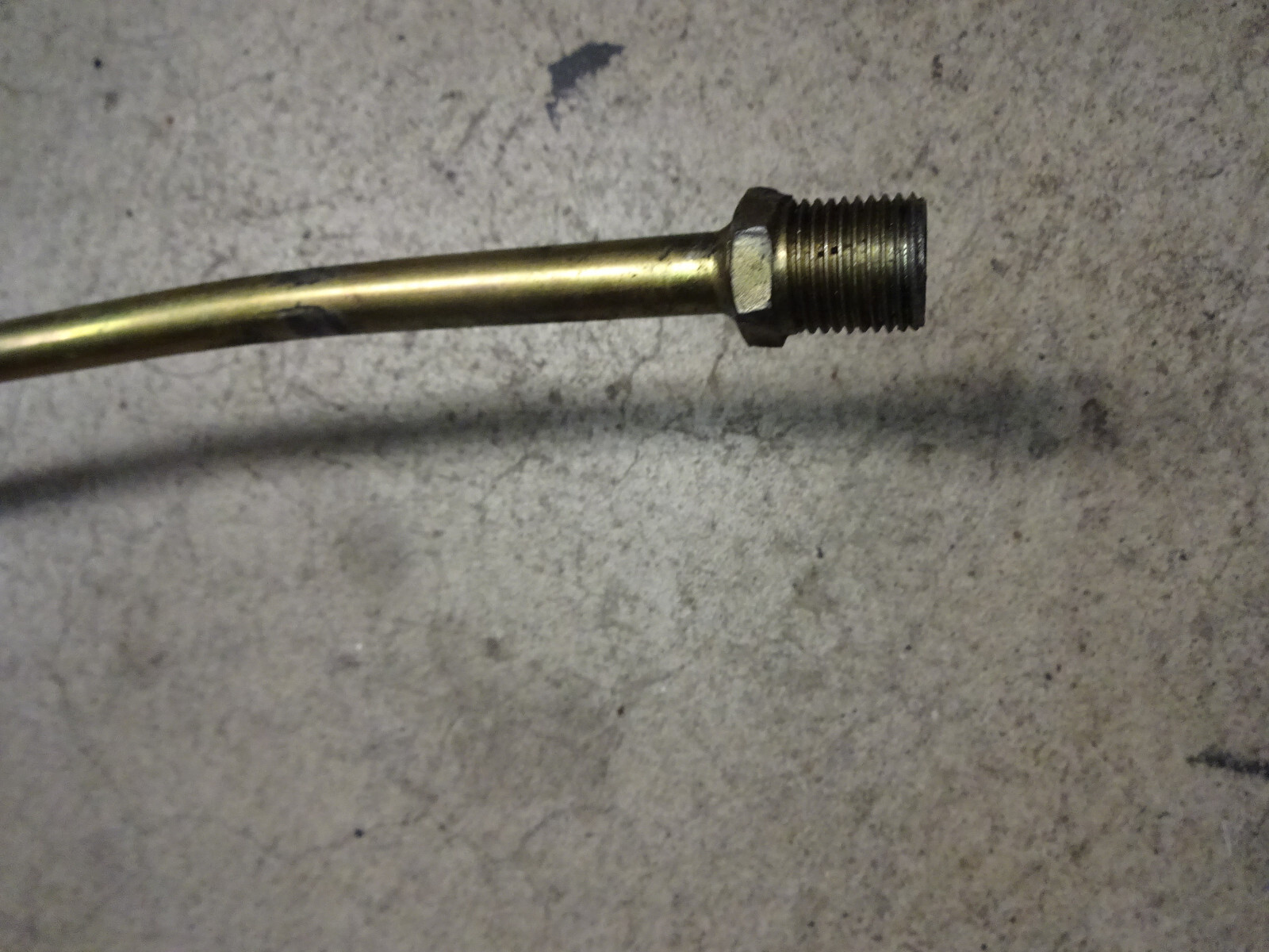 Ferrari 355  Pump-Steering Box Underfloor Delivery Pipe P/N 158251