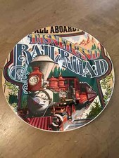 Disneyland Railroad 7" Plate NEW Disney Parks Collectible Ride