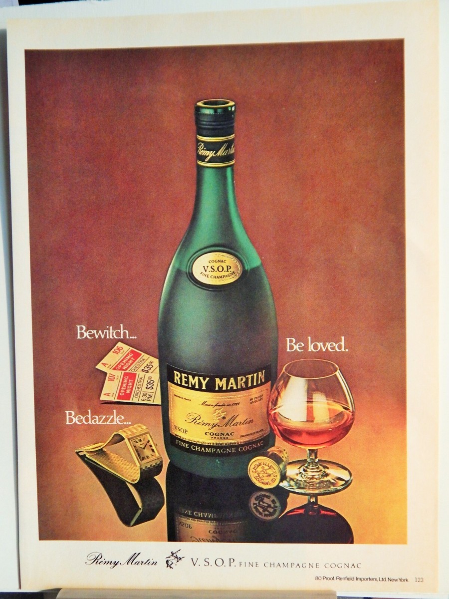 REMY MARTIN VSOP FINE CHAMPAGNE COGNAC VTG 1979 AD, | eBay