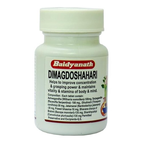 Baidyanath Asli Ayurved Dimag Doshahari -50 Tabletten