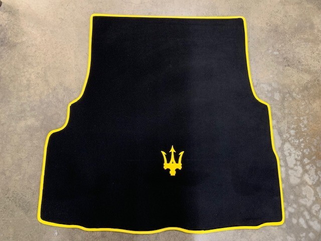 14+ Maserati Ghibli  German Velour 5pcs Floor & Trunk Mats BEST Made USA NonSlip