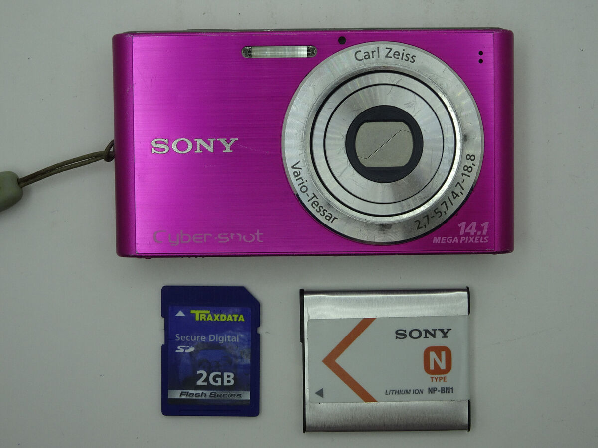 Sony Cyber-Shot DSC-W320 Pink Digital Camera Only 14.1MP 4x Sony Cyber-Shot DSC-W320 Pink Digital Camera Only 14.1MP 4x