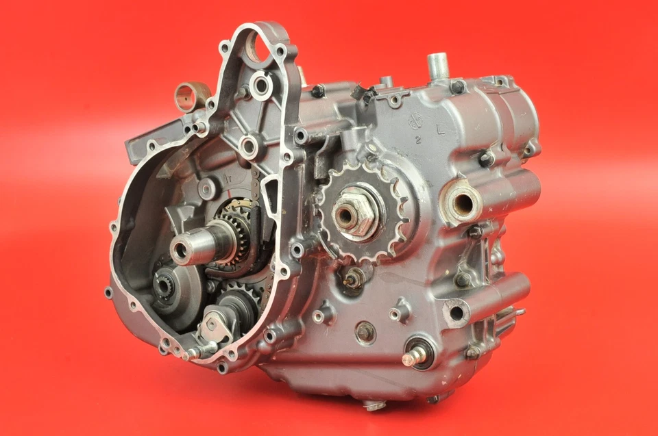 2008 - 2013 Kawasaki KLR650 KLR 650 Complete Bottom End Crankcase Crank Case - Image 2 of 4