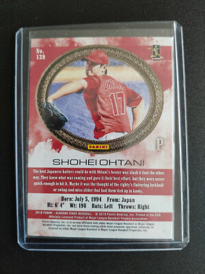 その他 2018 Diamond Kings Shohei Ohtani Amazon.com: 2018 Panini Diamond Kings #76 Shohei Ohtani Los