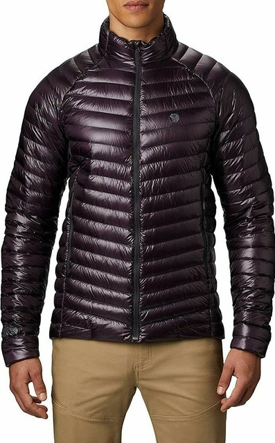 Mountain Hardwear Ghost Whisperer Hooded 850 Q Down Jacket Mens M Gold For Sale Online Ebay