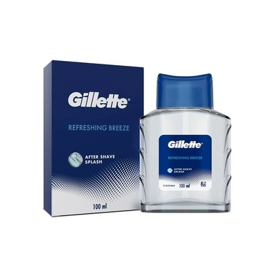 Gillette After Shave Splash Refreshing Breeze | After Shave Lotion | 100 ML..