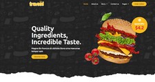 Food Truck  Street Food Elementor Pro Template Kit   Travood