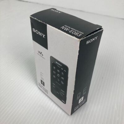 Unused Stored SONY Walkman E Series 4GB Black NW E083 B | eBay