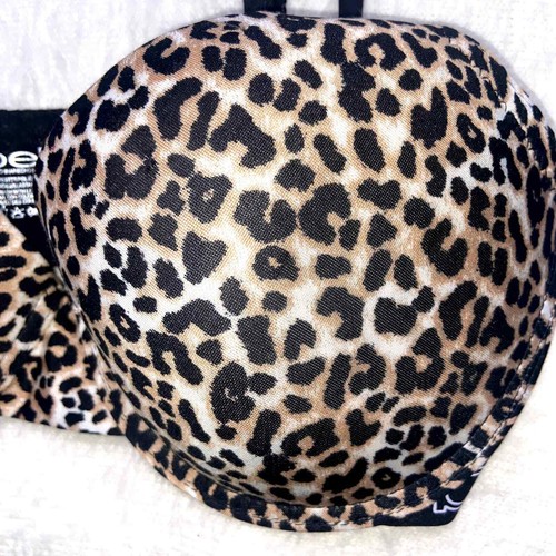 Bebe Bras Gentle Lift Size 36DD Pink and Animal Print 2 BRAS NWT - Picture 4 of 11
