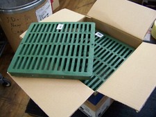 Lot of 8 12" x 12" Grate Green 1212 New