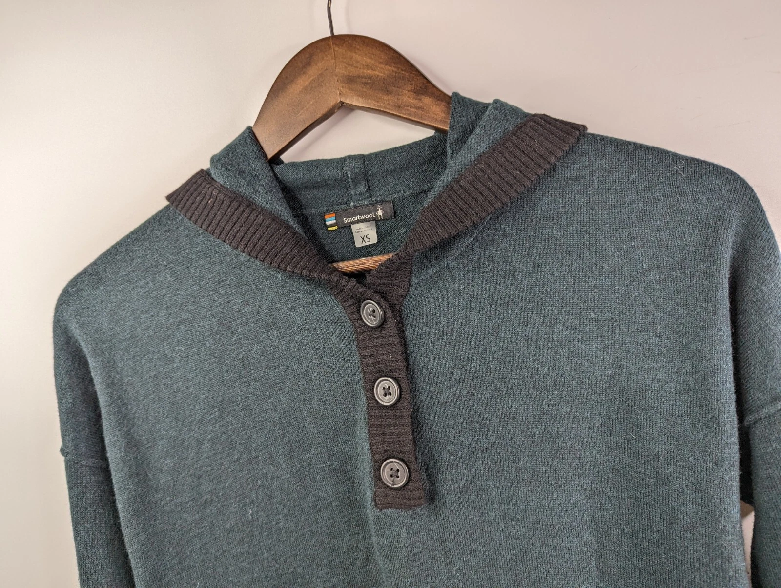 smartwool shadow pine everglade heather hoodie