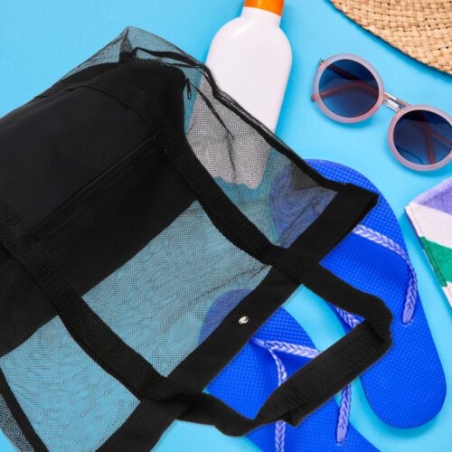 Beach Treature Bags Toys Storage Pouch Beach Toy Storage Bag Beach Mesh Bag
