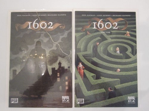 MARVEL : 1602 #1-8 COLLECTED LOT WRITTEN BY NEIL GAIMAN - MARVEL COMICS